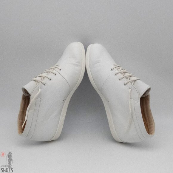 Nurse Mates Vintage White Leather Mid Top - Women's Size 7.5 - Picture 8 of 13